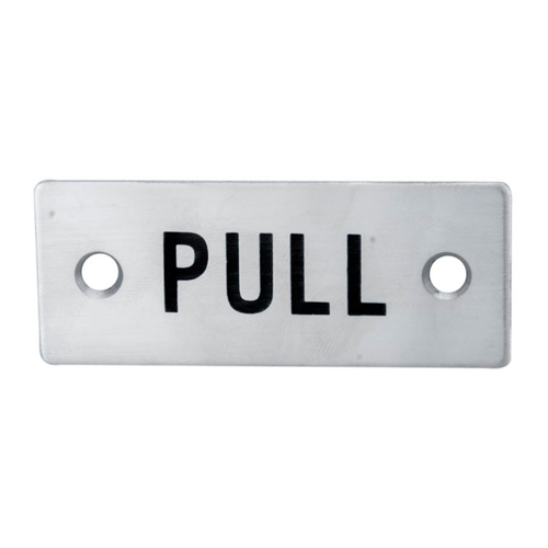 Eurospec FPA1301SSS Pull Symbol Sign (LEAD TIME: 2-3 DAYS)