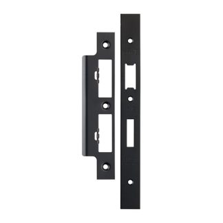 EuroSpec FSF5017MB Din Sash Bathroom Forend & Strike Pack (LEAD TIME: 2-3 DAYS)
