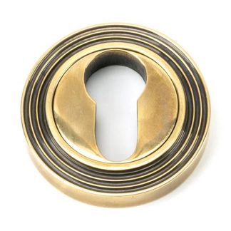 From The Anvil Round Euro Escutcheon - Beehive (LEAD TIME: 2-3 DAYS)