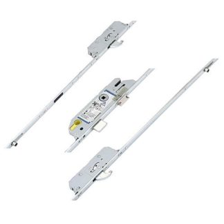 Fuhr Latch Deadbolt 2 Rollers 2 Hooks Key Wind Operated Multipoint Door Lock