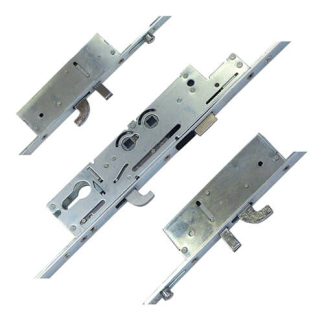 Fullex XL Latch 3 Hooks 2 Anti Lift Pins 2 Rollers Lift Lever Multipoint Door Lock - Option 1