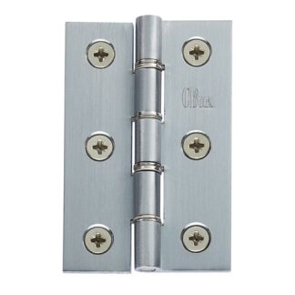 Carlisle Brass HDSSW2SC Double Stainless Steel Washered Brass Butt Hinge (LEAD TIME: 2-3 DAYS)