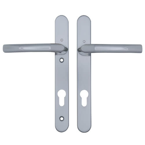 Hoppe Birmingham Lever Lever UPVC Multipoint Door Handles - 92mm PZ Sprung 122mm Screw Centres - Image 2