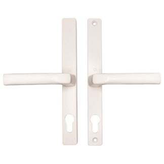 Hoppe London Lever Lever UPVC Multipoint Door Handles - 70mm PZ Unsprung 215mm Screw Centres