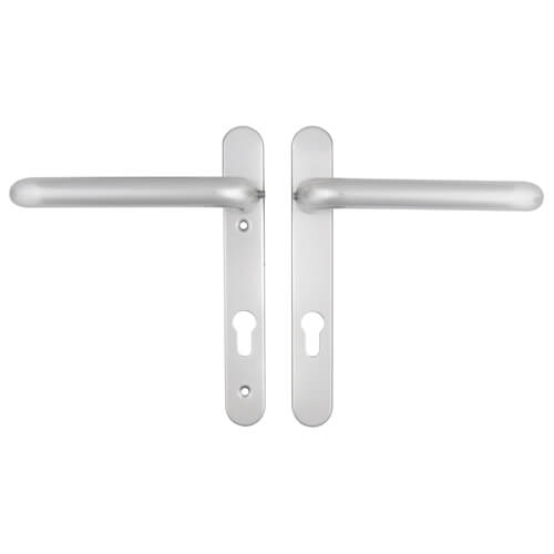 Hoppe Paris Extended Lever Lever UPVC Multipoint Door Handles - 92mm PZ Unsprung 122mm Screw Centres - Image 2