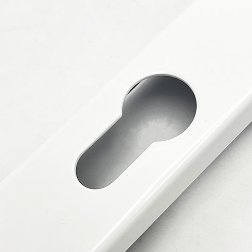 Hoppe Paris Extended Lever Lever UPVC Multipoint Door Handles - 92mm PZ Unsprung 122mm Screw Centres - Image 7