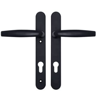 Hoppe Atlanta Lever Lever UPVC Multipoint Door Handles - 92mm PZ Sprung 122mm Screw Centres