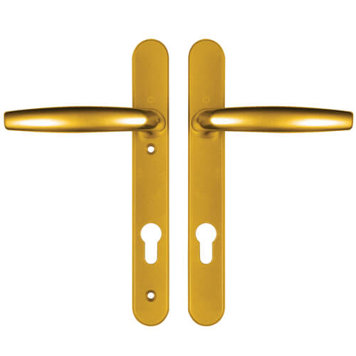 Hoppe Atlanta Lever Lever UPVC Multipoint Door Handles - 92mm PZ Sprung 122mm Screw Centres - Image 2