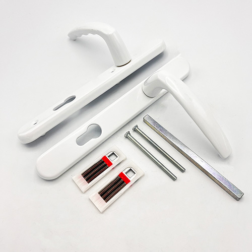 Hoppe Atlanta Lever Lever UPVC Multipoint Door Handles - 92mm PZ Sprung 122mm Screw Centres - Image 6