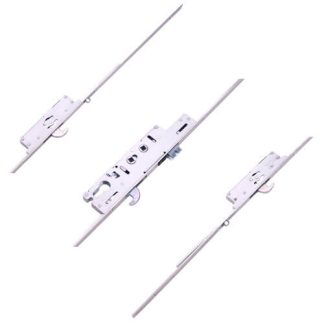 Ingenious Latch 3 Hook 2 Roller Double Spindle Multipoint Door Lock