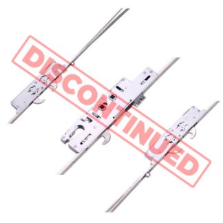 Ingenious Duplex Latch 5 Hook 2 Roller Double Spindle Multipoint Door Lock (top hook to spindle = 733mm)