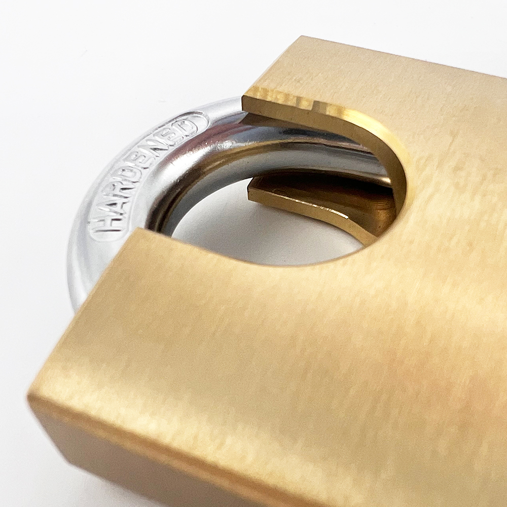 Kasp 125 series 50mm Closed Shackle Brass Padlock - Image 7