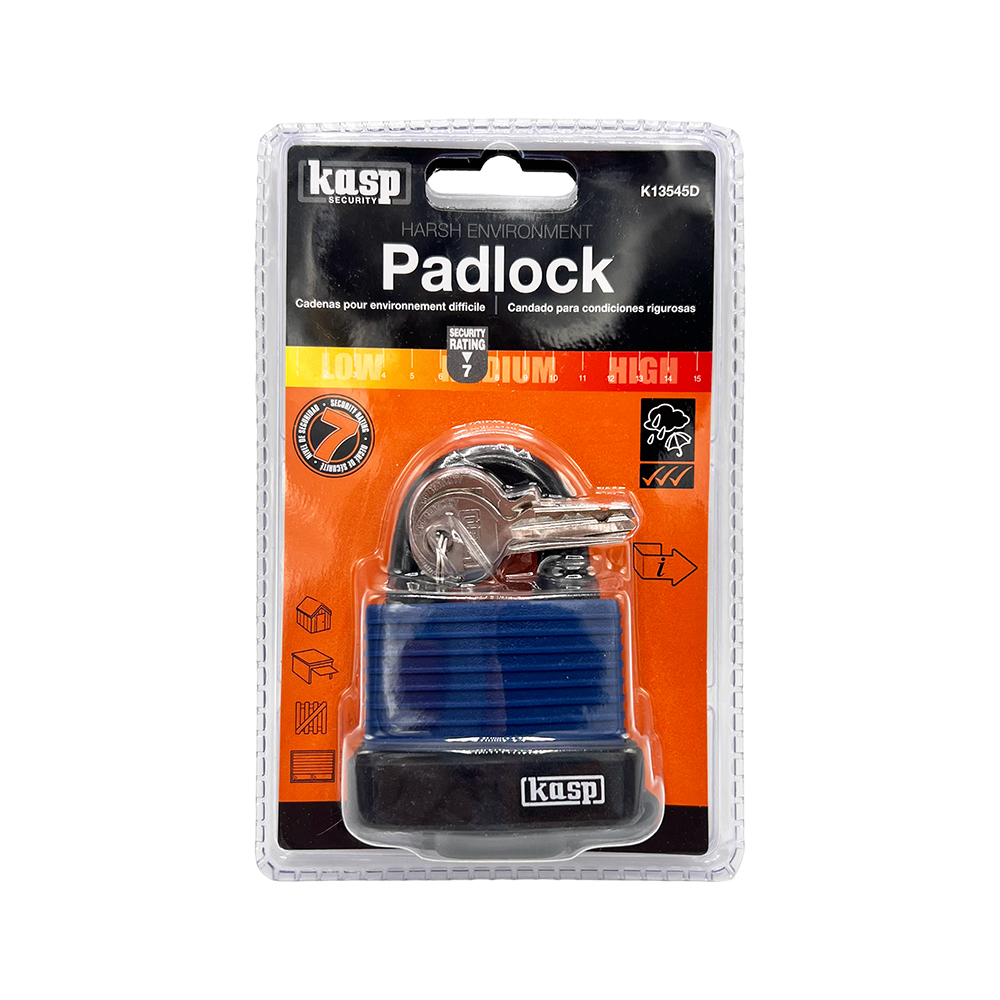 Kasp 135 58mm Body Width with Overall Height 79mm Open Shackle Harsh Environment Padlock - Image 4