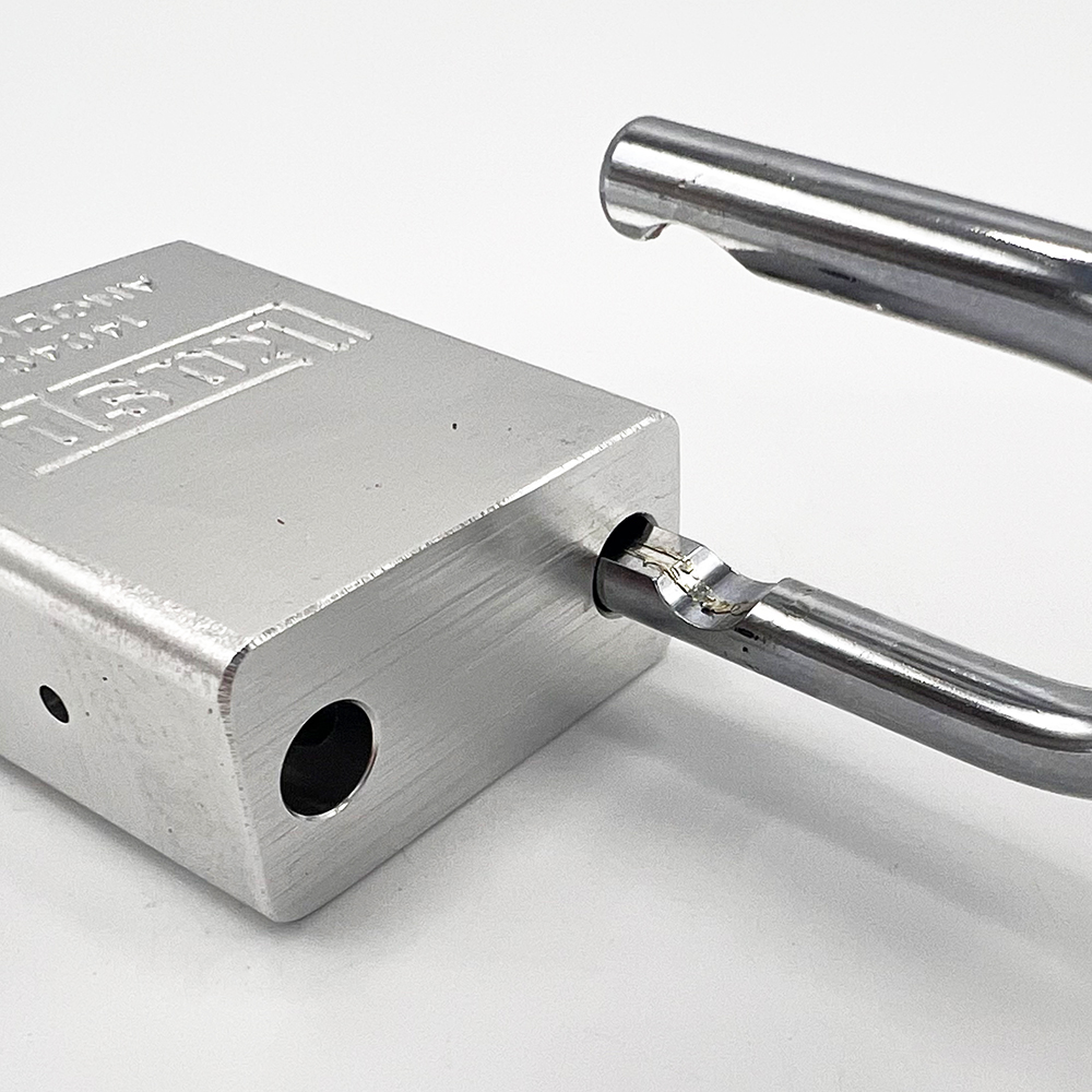 Kasp 140 40mm Open Shackle Solid Aluminium Padlock - Image 6