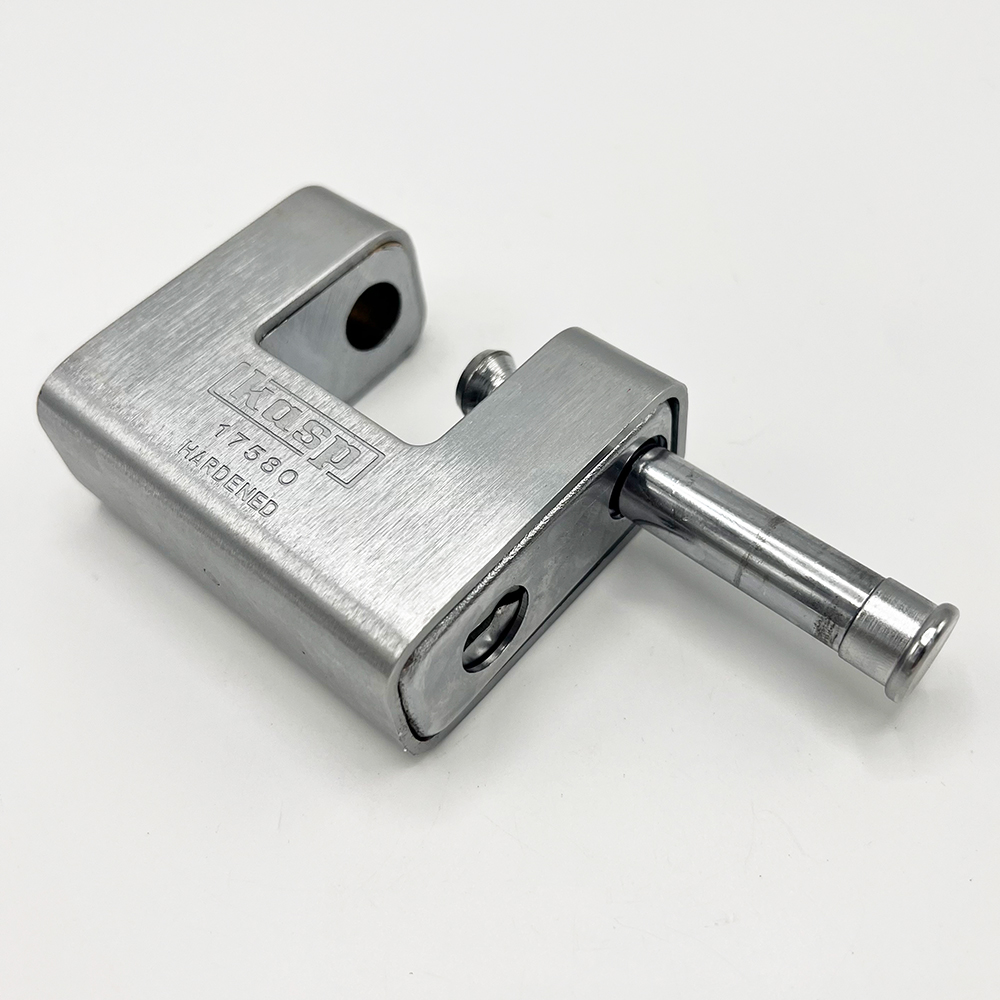 Kasp 175 80mm Closed Shackle Armoured Shutter Padlock - Image 3