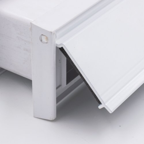 Paddock Slimline 12" Telescopic Letterplate for UPVC Doors - 40-80mm - Image 4
