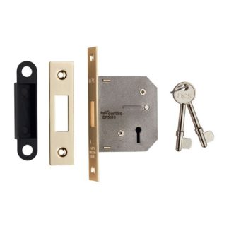 Eurospec LDE5325EB Lever Deadlock 64mm (LEAD TIME: 2-3 DAYS)