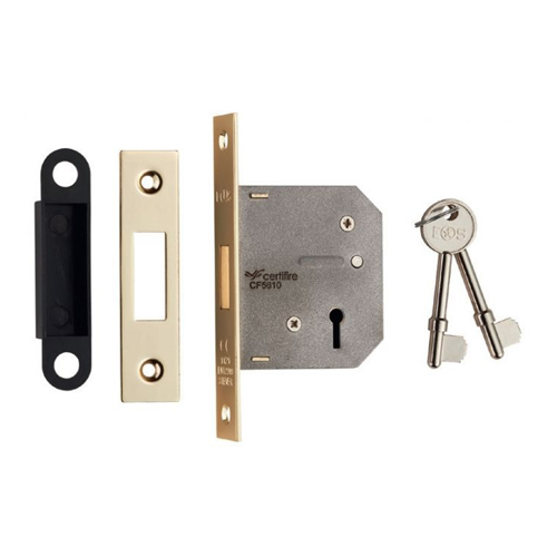 Eurospec LDE5325EB Lever Deadlock 64mm (LEAD TIME: 2-3 DAYS)