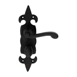 Carlisle Brass LF5506 Fleur de lys' Lever On WC Backplate (LEAD TIME: 2-3 DAYS)