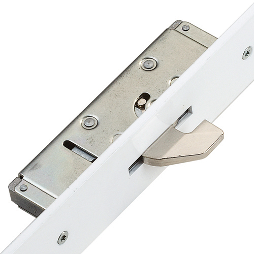 Lockmaster Latch Deadbolt 2 Hooks Flat 44mm Faceplate Double Spindle Multipoint Door Lock - Image 4