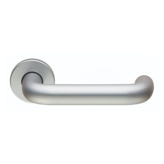 Eurospec LRS4001SAA Safety Lever On Sprung Rose (LEAD TIME: 2-3 DAYS)