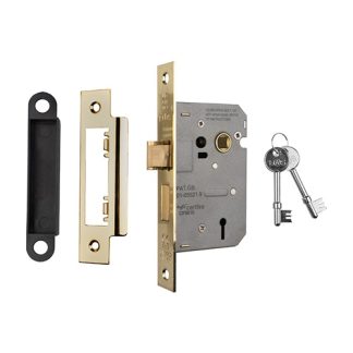 Eurospec LSE5325EB Contract 3 Lever Sashlock 64mm (LEAD TIME: 2-3 DAYS)
