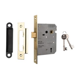 Eurospec LSE5330EB Contract 3 Lever Sashlock 76mm (LEAD TIME: 2-3 DAYS)