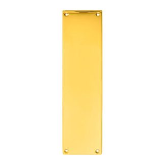 Carlisle Brass M39 Plain Finger Plate (LEAD TIME: 2-3 DAYS)