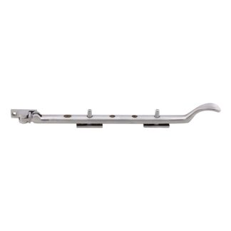 Carlisle Brass M44CSC Victorian Casement Stay 210mm - Satin Chrome (LEAD TIME: 2-3 DAYS)