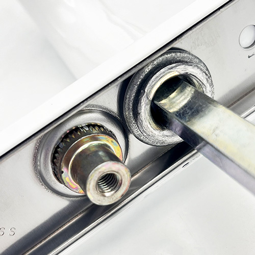 Hoppe Atlanta Lever Lever UPVC Multipoint Door Handles - 92mm PZ Unsprung 200mm Screw Centres - Image 7