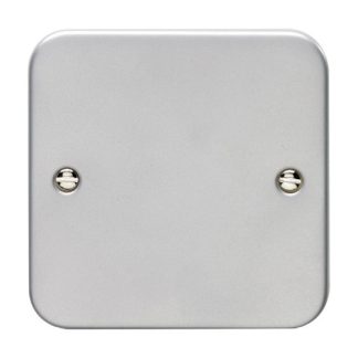 Eurolite MC1B Utility Single Blank Plate - Grey (LEAD TIME: 2-3 DAYS)