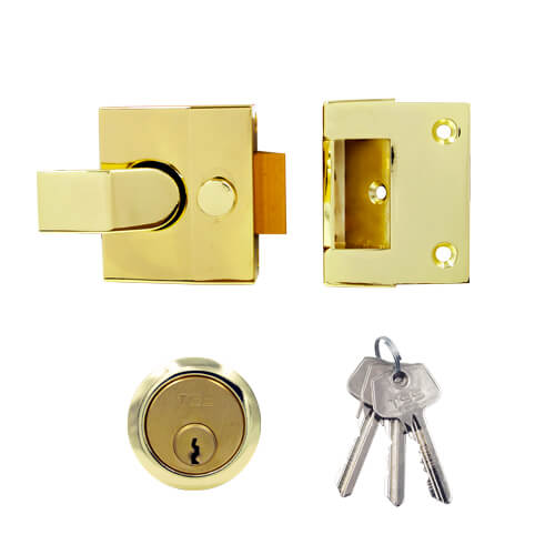 TSS 6 Pin Modern Non Deadlocking Nightlatch 40mm - Image 4