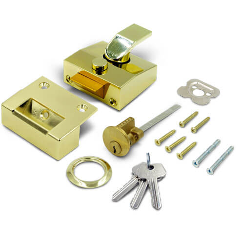 TSS 6 Pin Modern Non Deadlocking Nightlatch 40mm - Image 5