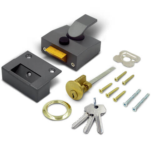 TSS 6 Pin Modern Non Deadlocking Nightlatch 40mm - Image 2