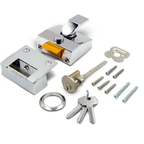 TSS 6 Pin Modern Non Deadlocking Nightlatch 40mm - Image 8