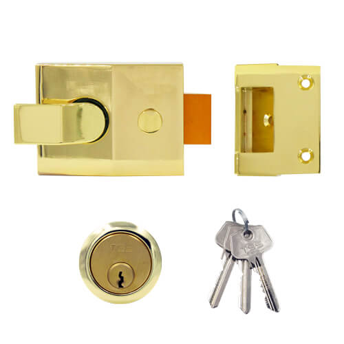 TSS 6 Pin Modern Deadlocking Nightlatch 60mm - Image 4