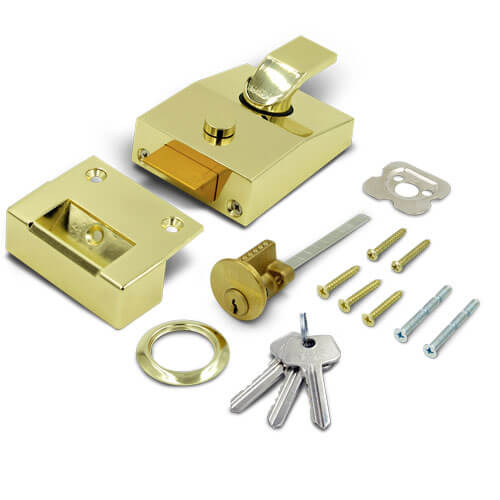 TSS 6 Pin Modern Deadlocking Nightlatch 60mm - Image 5