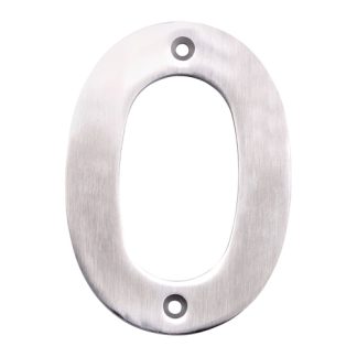 Eurospec NUM10100SSS Numerals Number 0 (LEAD TIME: 2-3 DAYS)