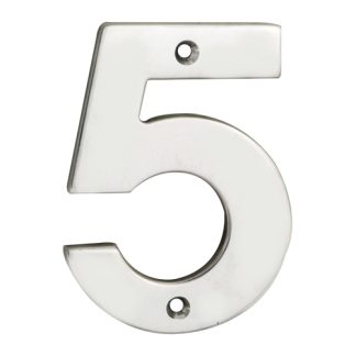 Eurospec NUM10105BSS Numerals Number 5 (LEAD TIME: 2-3 DAYS)