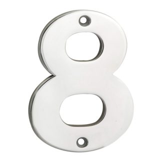 Eurospec NUM10108BSS Numerals Number 8 (LEAD TIME: 2-3 DAYS)