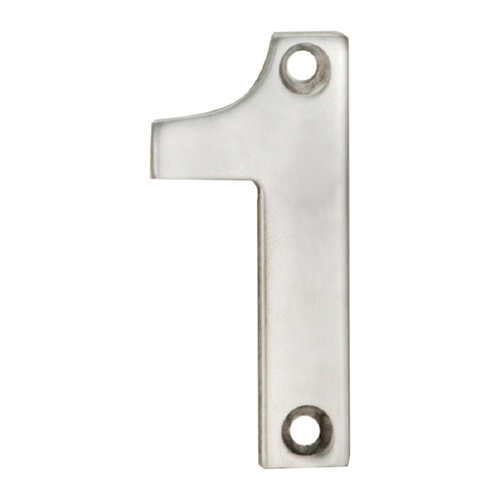 Eurospec NUM10501SSS Numerals Number 1 (LEAD TIME: 2-3 DAYS)