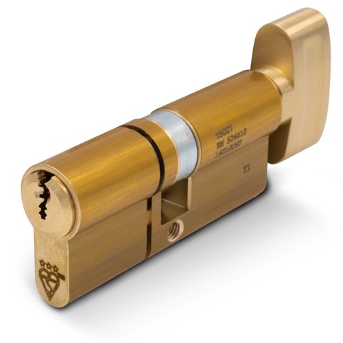 Gege pExtra Guard TS0007 3* Euro Key and Turn Cylinder