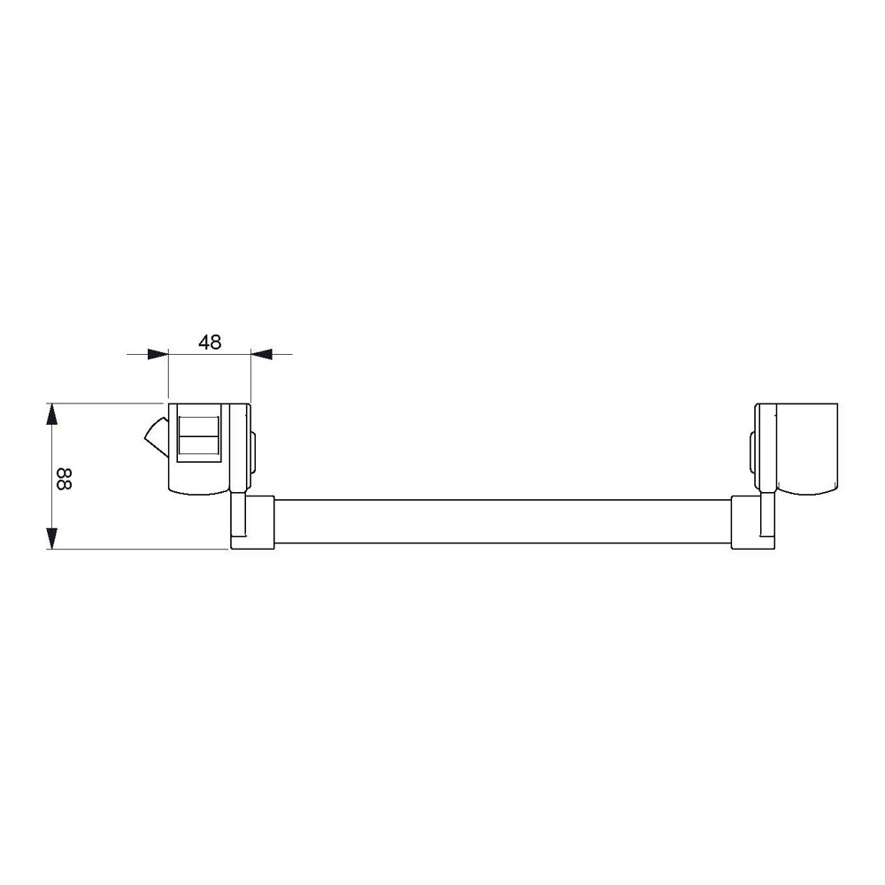 Strand Hardware PH350 Single Point Panic Latch (LEAD TIME: 5-7 DAYS) - Image 2