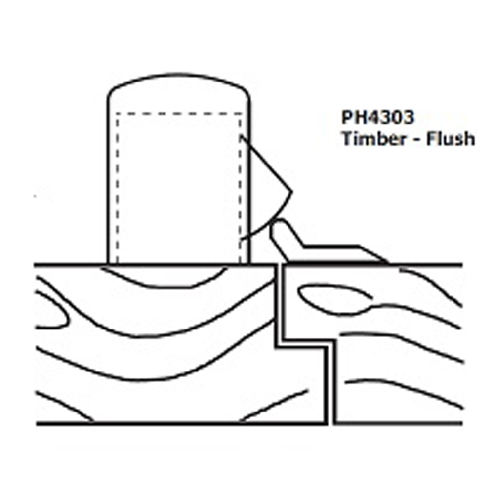 Strand Hardware PH4303 Timber Strike (LEAD TIME: 5-7 DAYS) - Image 2