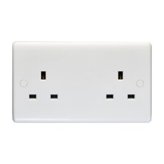 Eurolite PL4040 2-Gang Unswitched Socket (LEAD TIME: 2-3 DAYS)