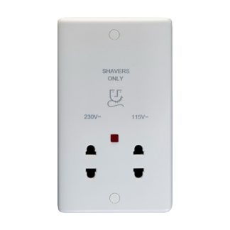Eurolite PL4581 Shaver Socket (LEAD TIME: 2-3 DAYS)