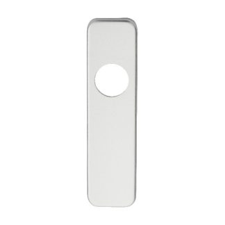 Eurospec PLB9001SAA Safety Lever Latch Plate Covers (LEAD TIME: 2-3 DAYS)