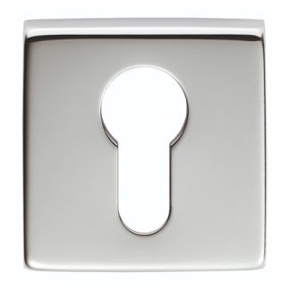 Manital QE001CP Square Euro Profile Escutcheon (LEAD TIME: 2-3 DAYS)