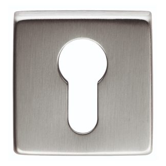 Manital QE001SC Square Euro Profile Escutcheon (LEAD TIME: 2-3 DAYS)