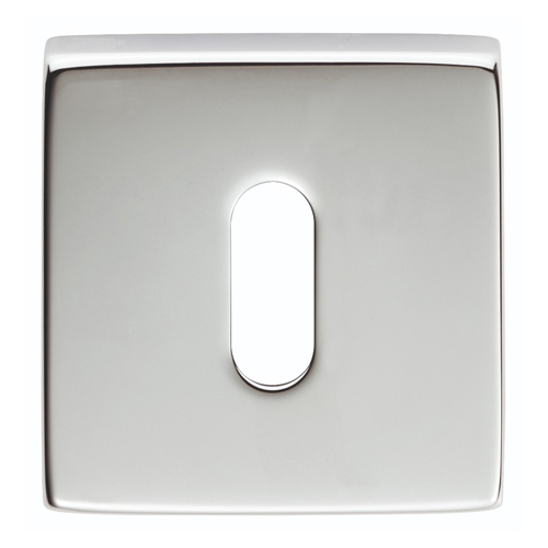 Manital QE003CP Square Standard Key Escutcheon (LEAD TIME: 2-3 DAYS)